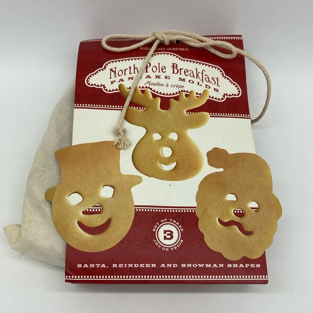 Williams Sonoma North Pole Pancake Molds